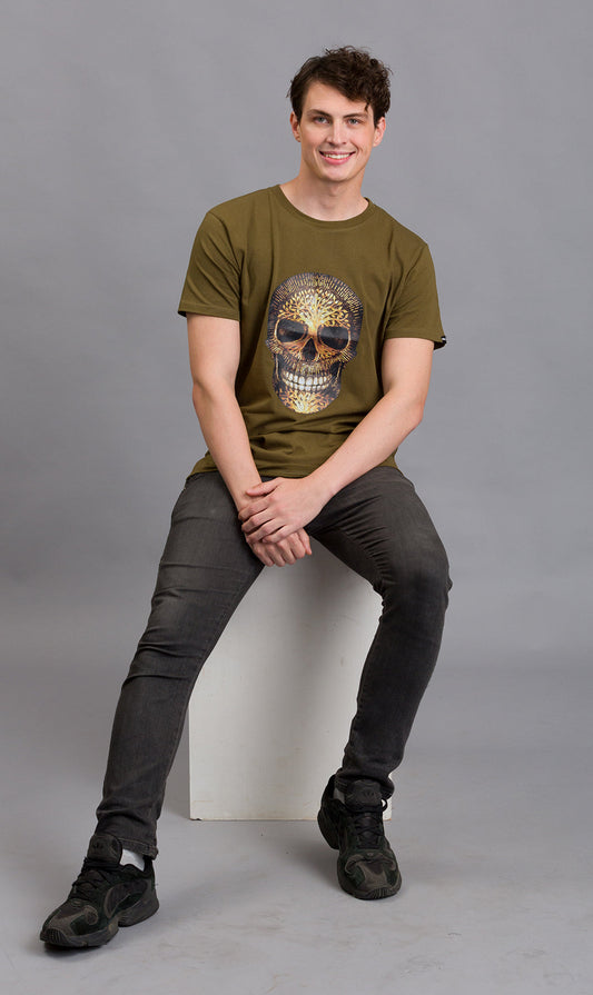 OFU- Olive Mystic Life T shirt