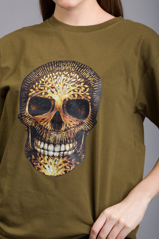 OFU- Olive Mystic Life T shirt