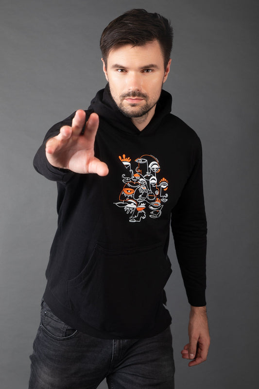 OFU- One Liner Art Men - Black