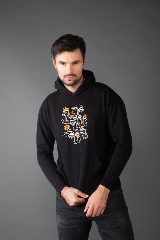 OFU- One Liner Art Men - Black