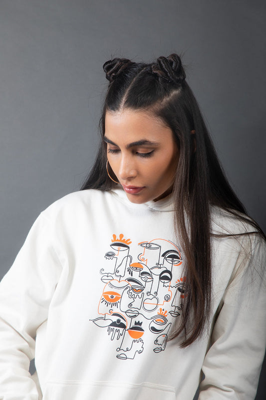 OFU- One Liner Art Women - White