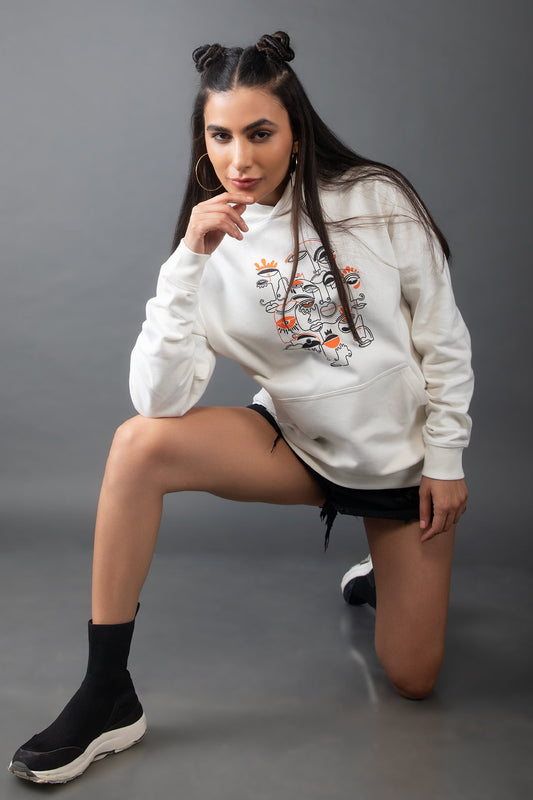 OFU- One Liner Art Women - White