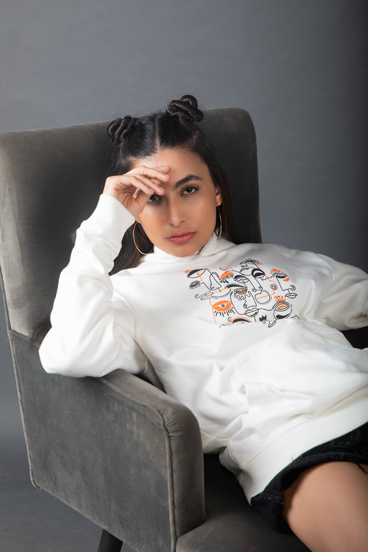 OFU- One Liner Art Women - White