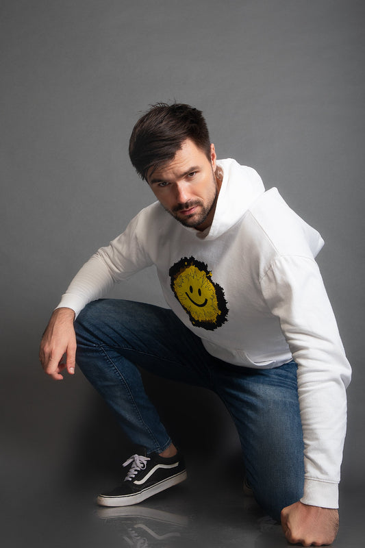 OFU- Smile India Men - White