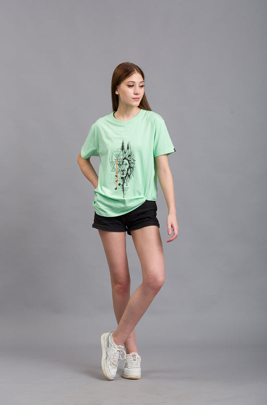 OFU- Wild Fusion T shirt | Mint OFU- Wild Fusion T shirt | Mint