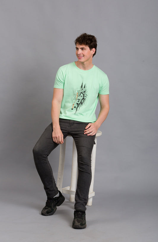 OFU- Wild Fusion T shirt | Mint