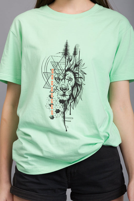 OFU- Wild Fusion T shirt | Mint