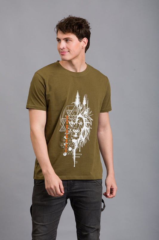 OFU- Wild Fusion T shirt | Olive OFU- Wild Fusion T shirt | Olive