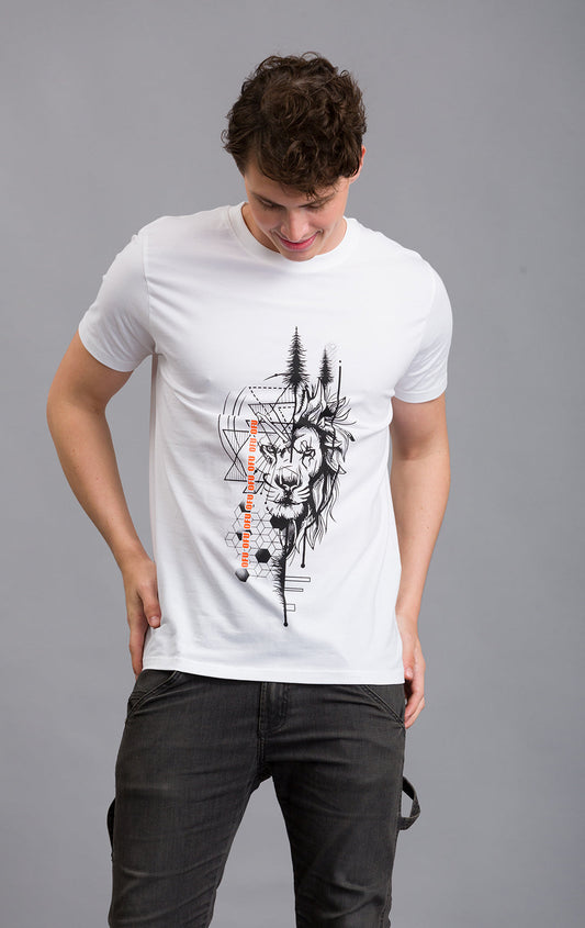 OFU- Wild Fusion T shirt | White OFU- Wild Fusion T shirt | White OFU- Wild Fusion T shirt | White