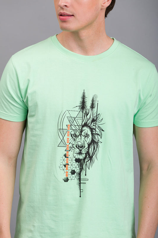 OFU- Wild Fusion T shirt | Mint 
